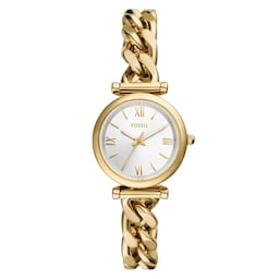 17230893 - Carlie Three-Hand Gold-Tone Stainless Steel Ladies Watch