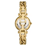 Fossil Carlie Three-Hand Gold-Tone Stainless Steel Ladies Watch
