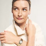 Fossil Harlow Three-Hand Gold-Tone Stainless Steel Ladies Watch