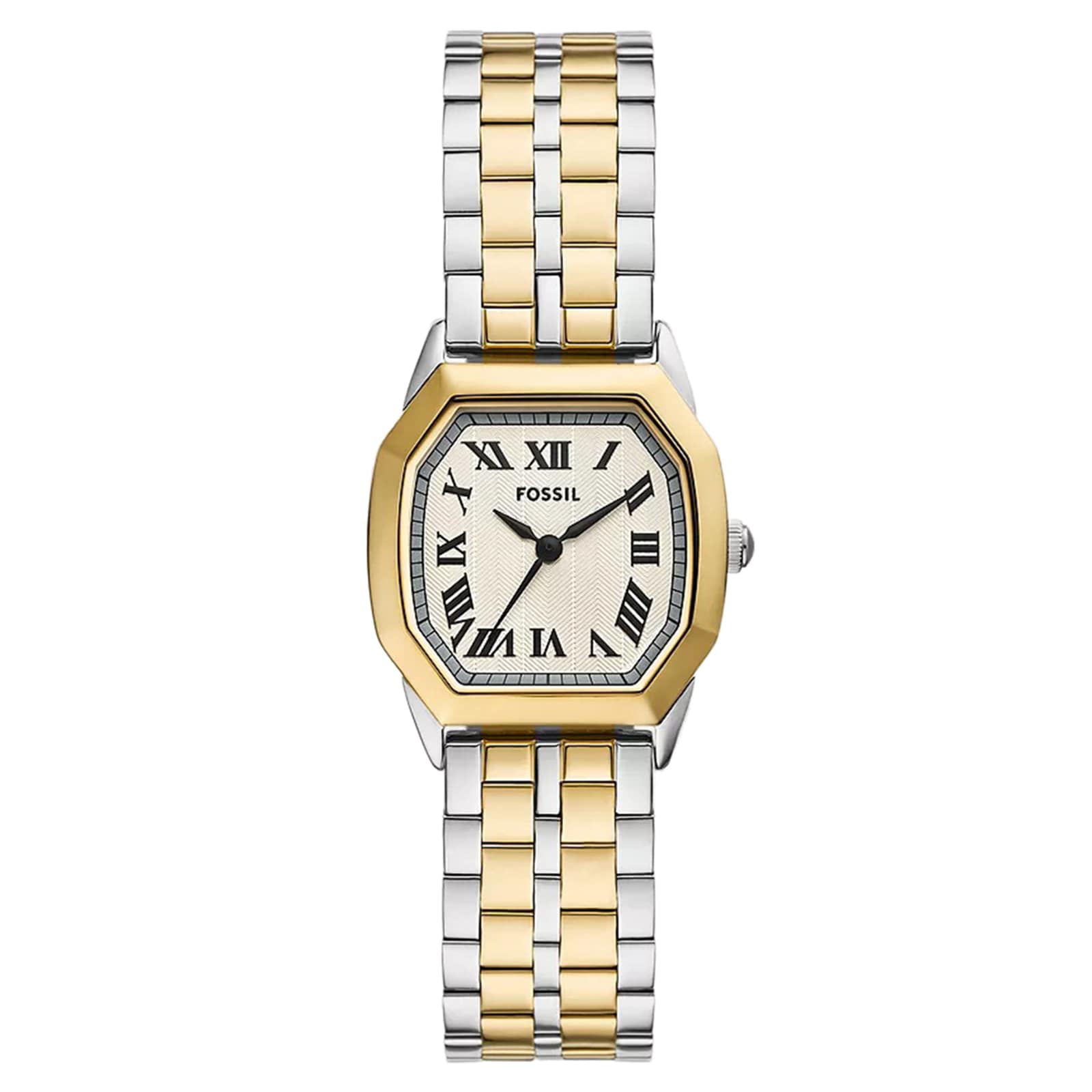 Fossil Harlow Three-Hand Two-Tone Stainless Steel Ladies Watch