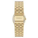 Fossil Harlow Three-Hand Gold-Tone Stainless Steel Black Dial Ladies Watch