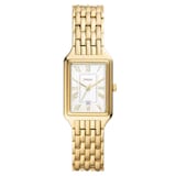 Fossil Raquel Three-Hand Date Gold-Tone Stainless Steel Ladies Watch