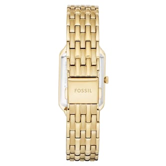 Fossil Raquel Three-Hand Date Gold-Tone Stainless Steel Ladies Watch