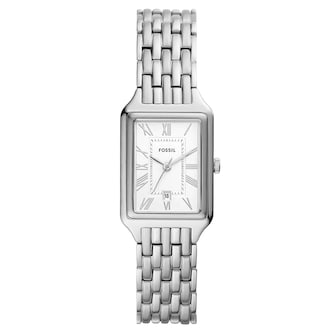 Fossil Raquel Three-Hand Date Stainless Steel Ladies Watch