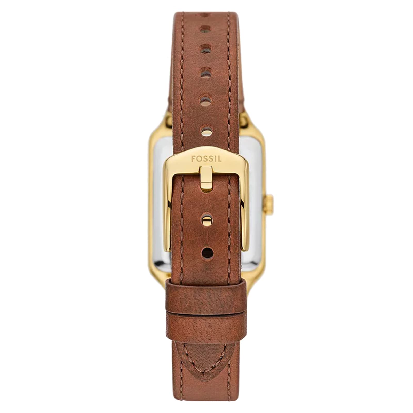 Fossil Raquel Three-Hand Date Medium Brown Leather Ladies Watch