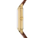 Fossil Raquel Three-Hand Date Medium Brown Leather Ladies Watch