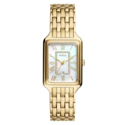 17230904 - Raquel Three-Hand Date Gold-Tone Stainless Steel Ladies Watch