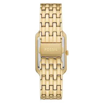 Fossil Raquel Three-Hand Date Gold-Tone Stainless Steel Ladies Watch