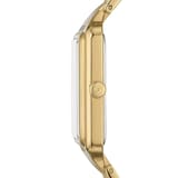 Fossil Raquel Three-Hand Date Gold-Tone Stainless Steel Ladies Watch