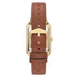 Fossil Raquel Three-Hand Date Medium Brown Leather Ladies Watch
