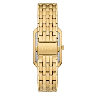 Fossil Raquel Three-Hand Date Gold-Tone Stainless Steel Ladies Watch