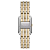 Fossil Raquel Three-Hand Date Two-Tone White Dial Ladies Watch
