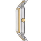 Fossil Raquel Three-Hand Date Two-Tone White Dial Ladies Watch