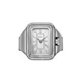 Fossil Raquel Two-Hand Stainless Steel Watch Ring