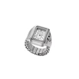 Fossil Raquel Two-Hand Stainless Steel Watch Ring