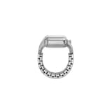 Fossil Raquel Two-Hand Stainless Steel Watch Ring