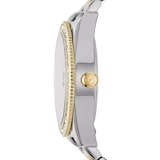 Fossil Scarlette Mini Three-Hand Date Two-Tone Stainless Steel Ladies Watch