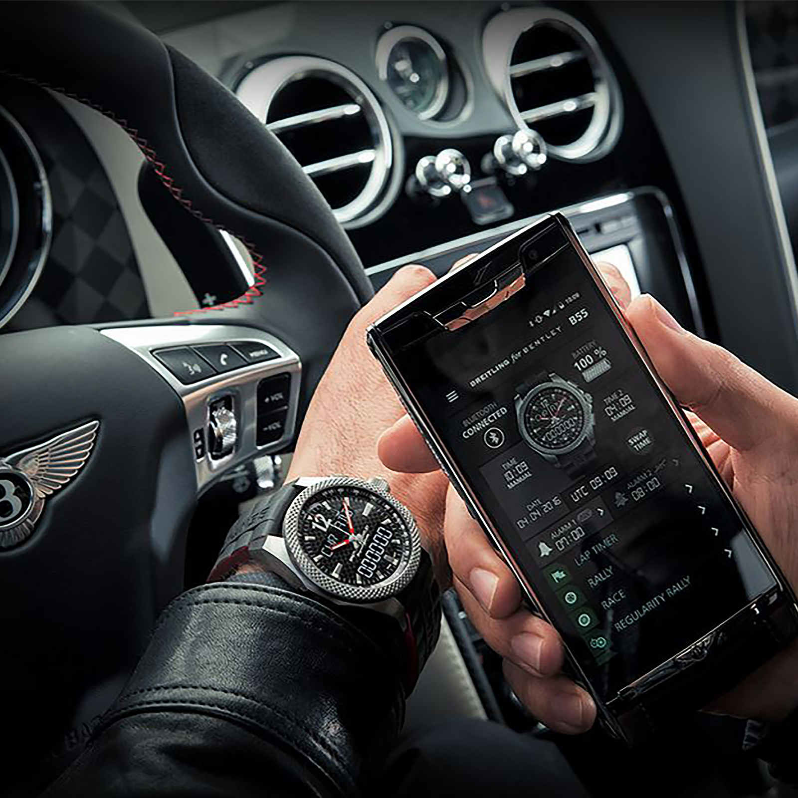 Breitling For Bentley Supersports B55 Smart Watch Breitling For Bentley Supersports B55 Smart Watch