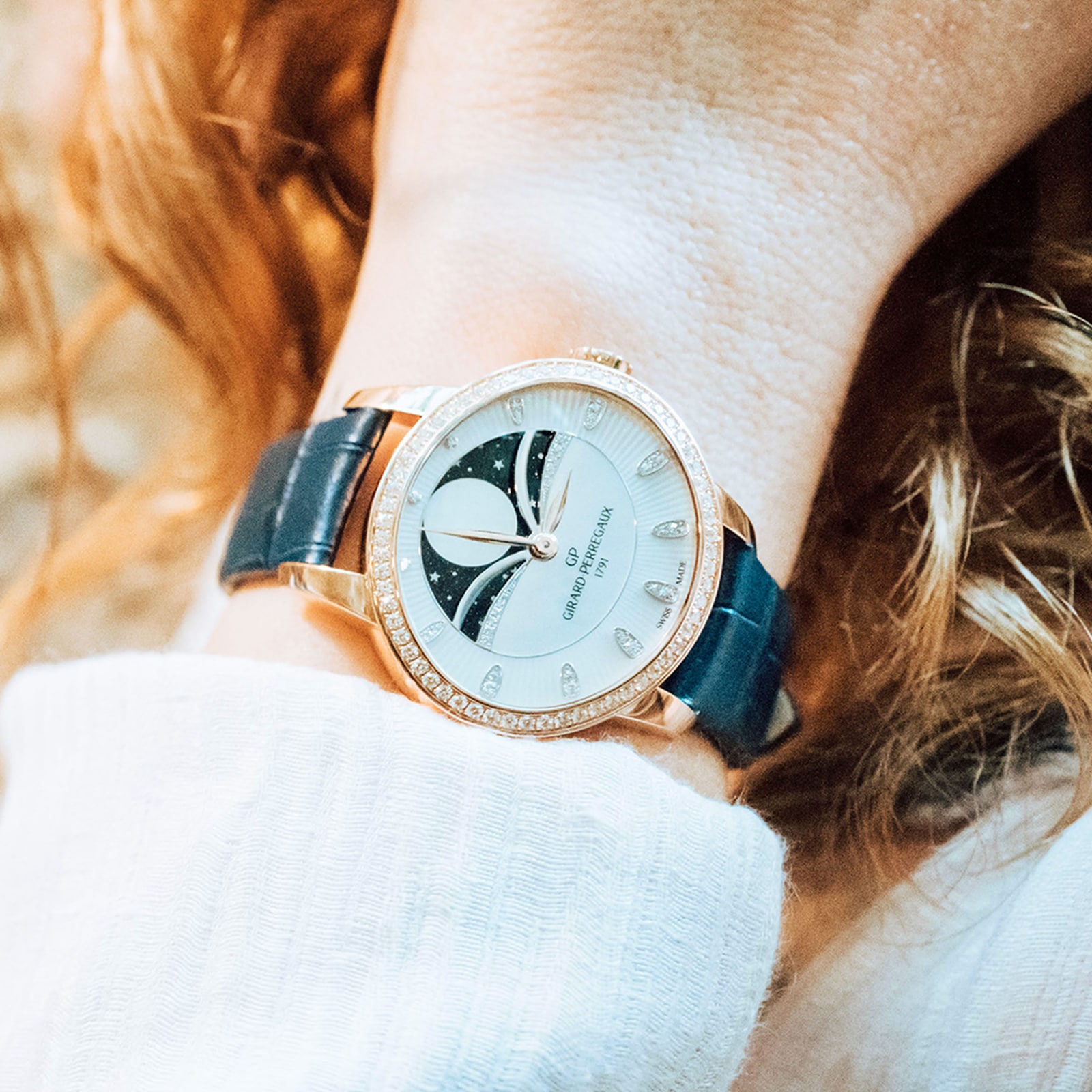 Girard Perregaux Cat's Eye Celestial 35mm Ladies Watch Girard Perregaux Cat's Eye Celestial 35mm Ladies Watch