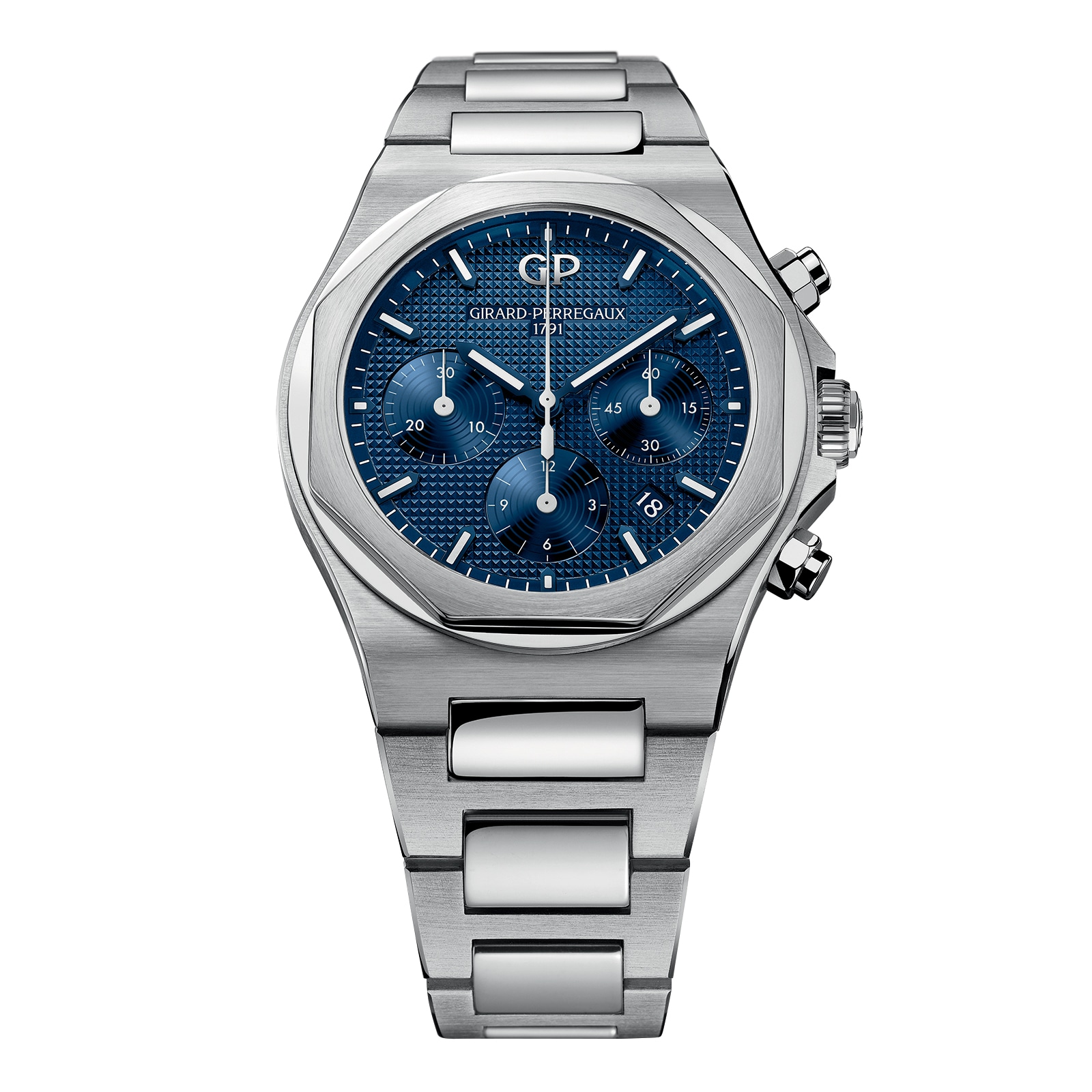 Girard Perregaux Laureato Blue 42mm Chronograph Girard Perregaux Laureato Blue 42mm Chronograph