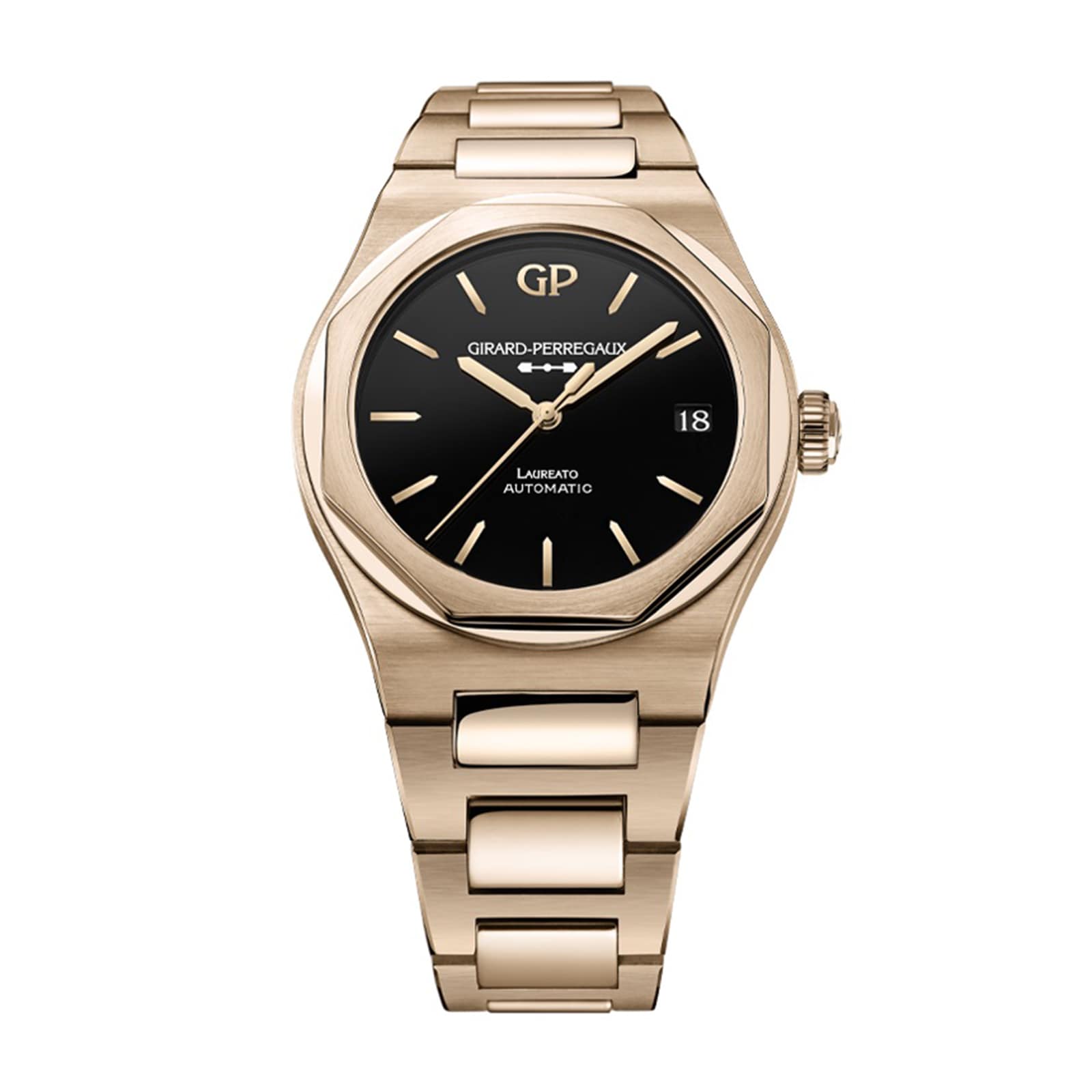 Girard Perregaux Laureato 42mm Mens Watch Black