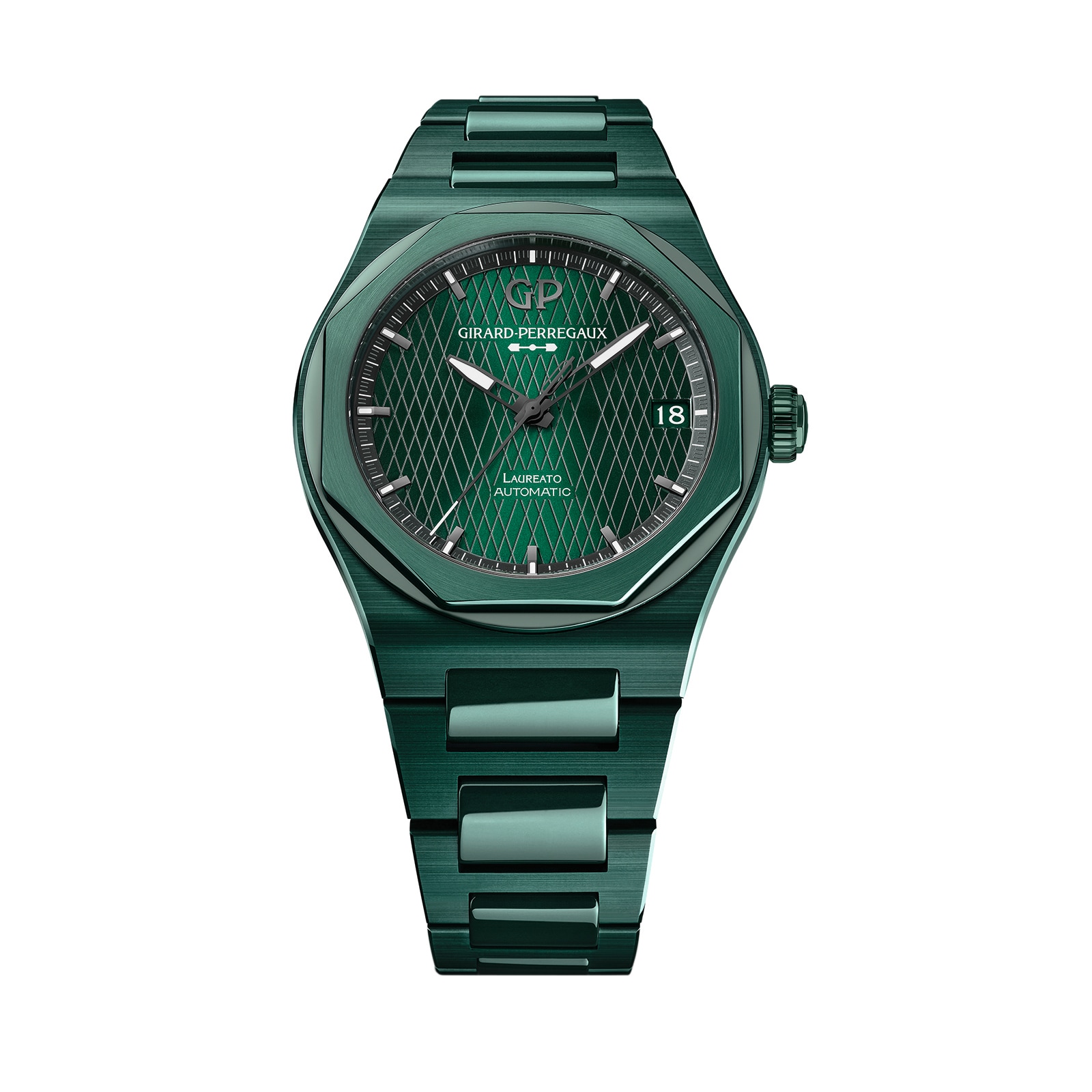 Girard Perregaux Laureato Green Ceramic Aston Martin Limited