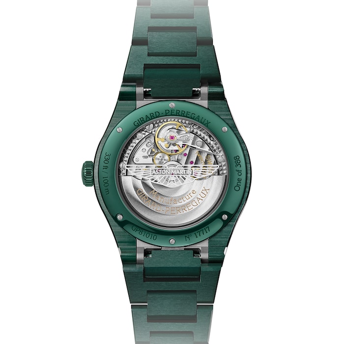 Girard-Perregaux Laureato Green Ceramic Aston Martin Limited Edition 42mm