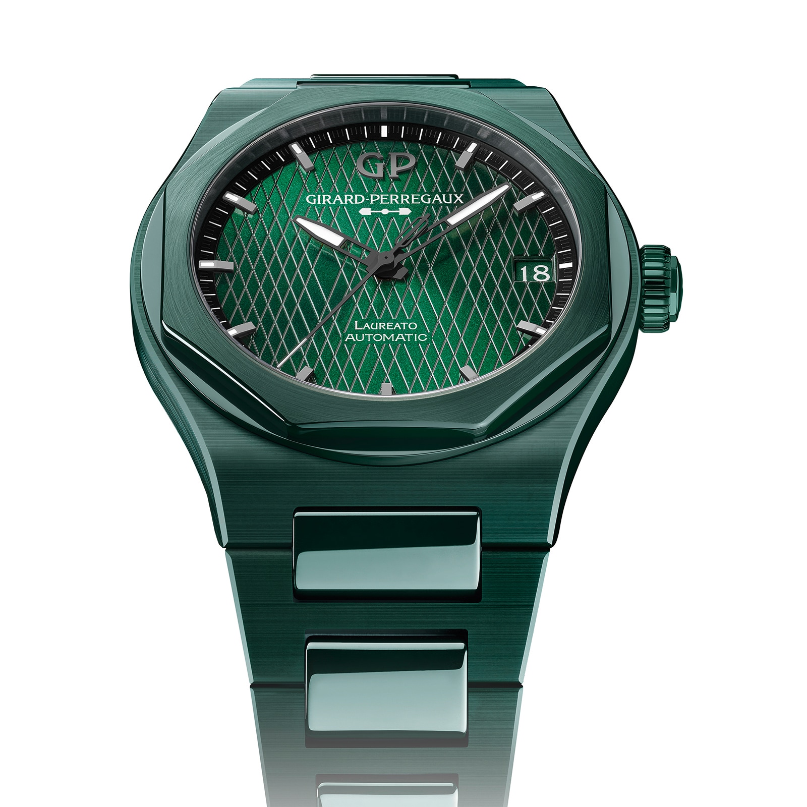 Laureato Green Ceramic Aston Martin Limited Edition 42mm