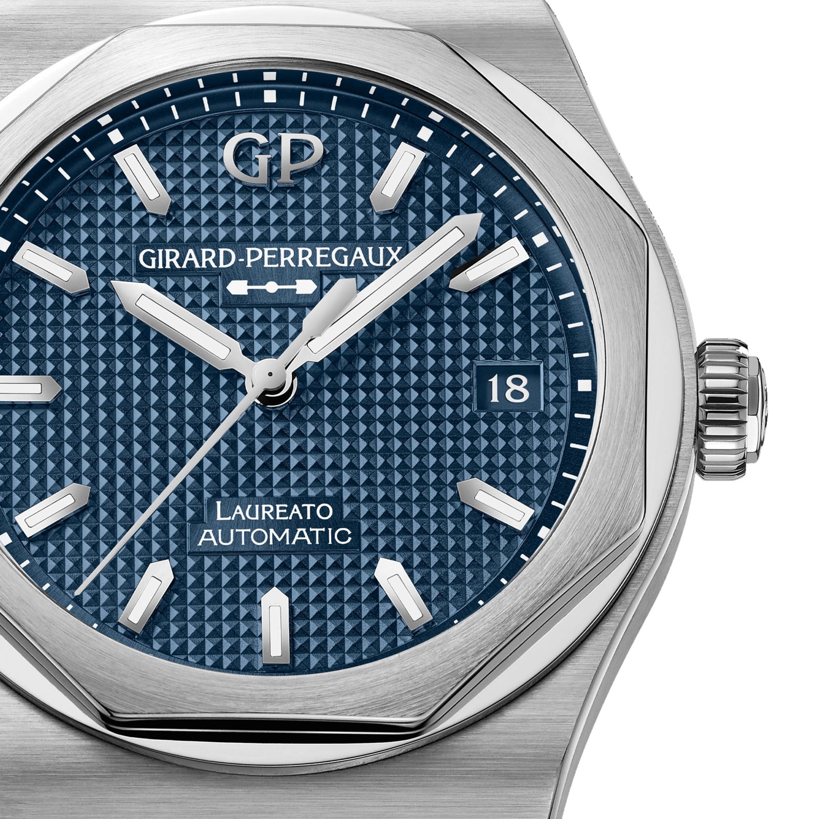 Girard Perregaux Laureato 38mm Midnight Blue Unisex Watch