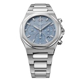 Girard Perregaux Laureato Chronograph Ice Blue Limited Edition 42mm Mens Watch