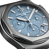 Girard Perregaux Laureato Chronograph Ice Blue Limited Edition 42mm Mens Watch