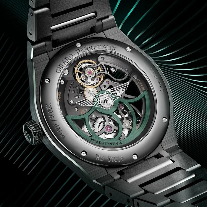 Girard Perregaux Laureato Skeleton Aston Martin Edition 42mm Mens Watch
