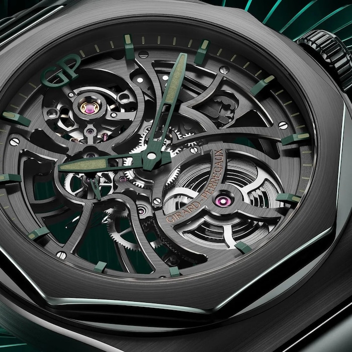 Girard Perregaux Laureato Skeleton Aston Martin Edition 42mm Mens Watch