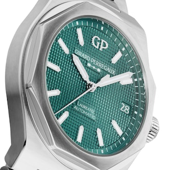 Girard Perregaux Laureato Fifty 42mm Limited Edition Mens Watch Turquoise The Watches Of Switzerland Group Exclusive Girard Perregaux Laureato Fifty 42mm Limited Edition Mens Watch Turquoise The Watches Of Switzerland Group Exclusive