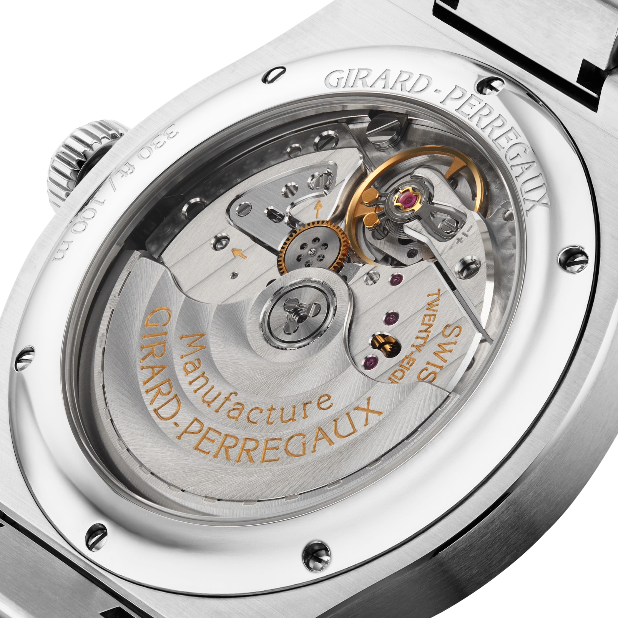 Girard Perregaux Laureato Fifty 42mm Limited Edition Mens Watch Turquoise The Watches Of Switzerland Group Exclusive