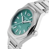 Girard Perregaux Laureato Fifty 42mm Limited Edition Mens Watch Turquoise The Watches Of Switzerland Group Exclusive