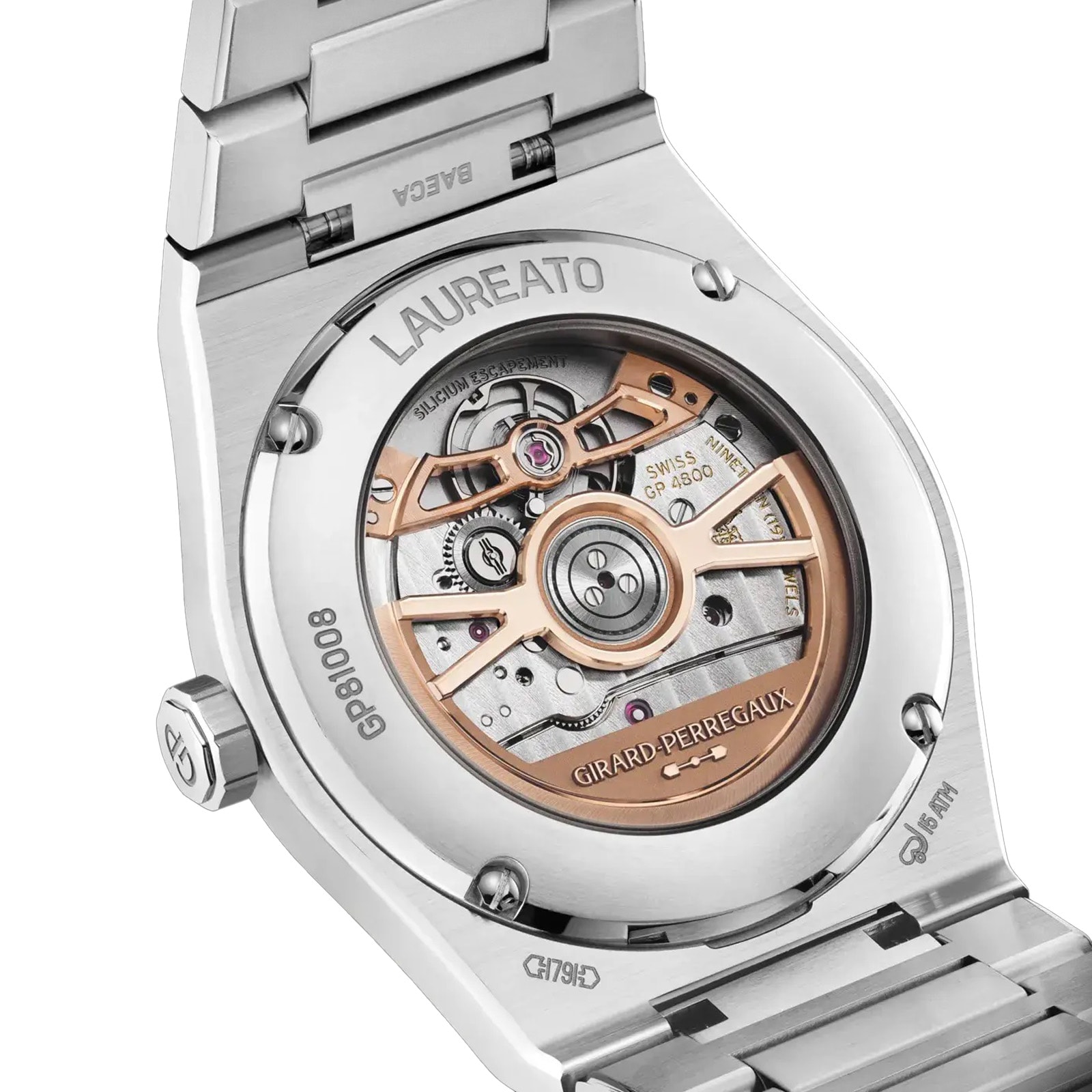 Girard Perregaux Laureato Fifty Self Winding 39mm Gold