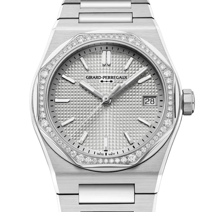 Girard Perregaux Laureato Fifty Self Winding 36mm Silver