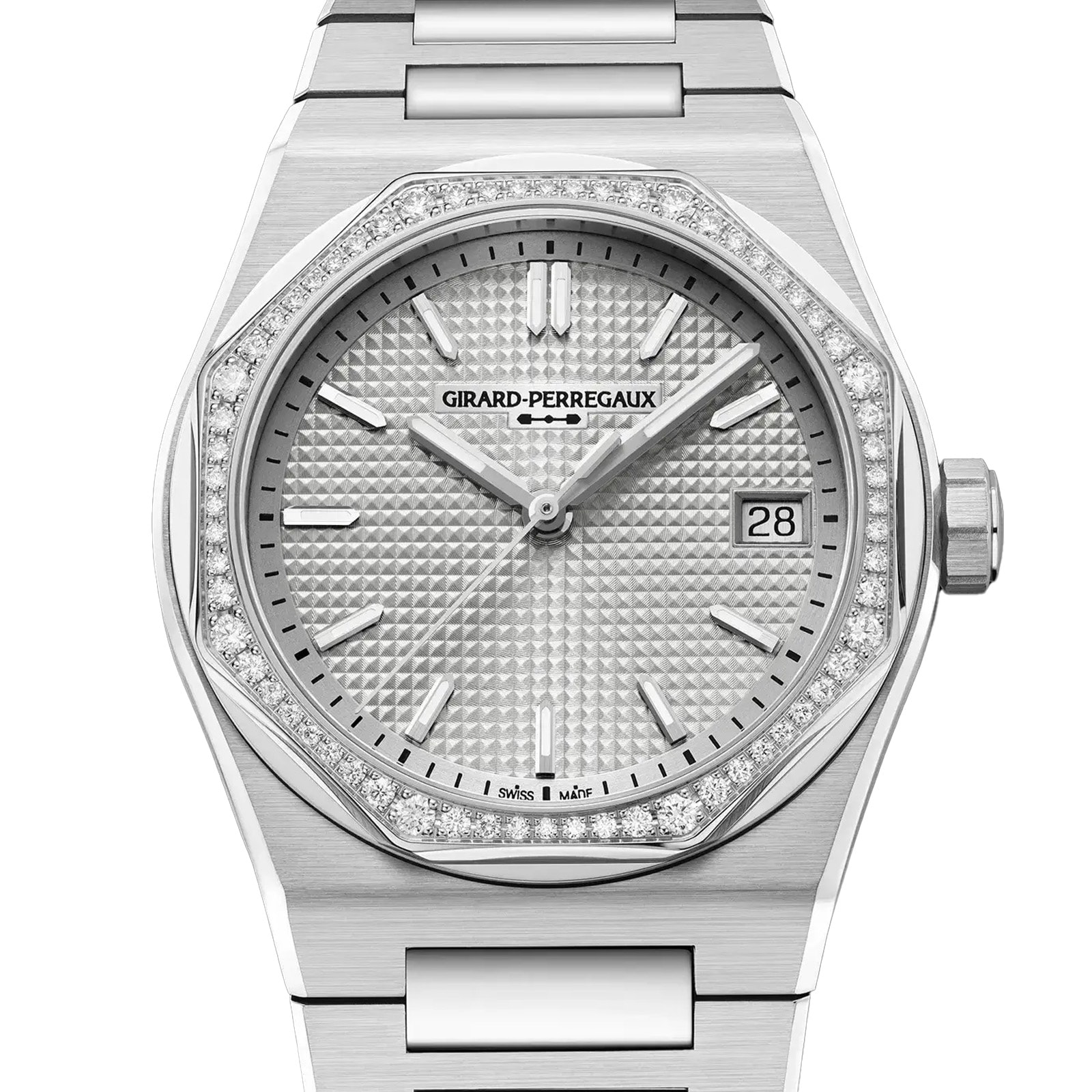Girard Perregaux Laureato Fifty Self Winding 36mm Silver