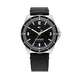 Tommy Hilfiger 43mm Mens Watch Black