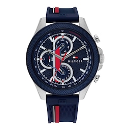 17280227 - Clark Blue Dial Quartz Mens Watch