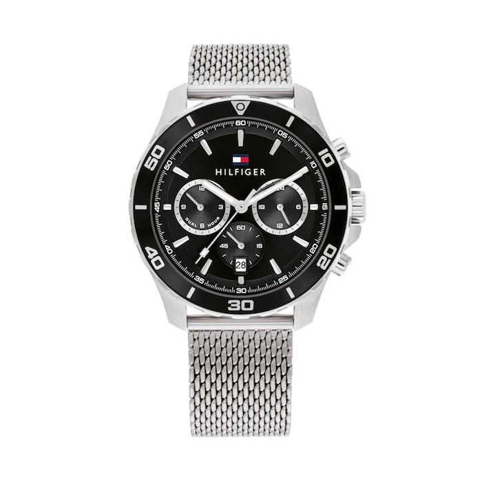 Tommy Hilfiger 43mm Mens Watch Black