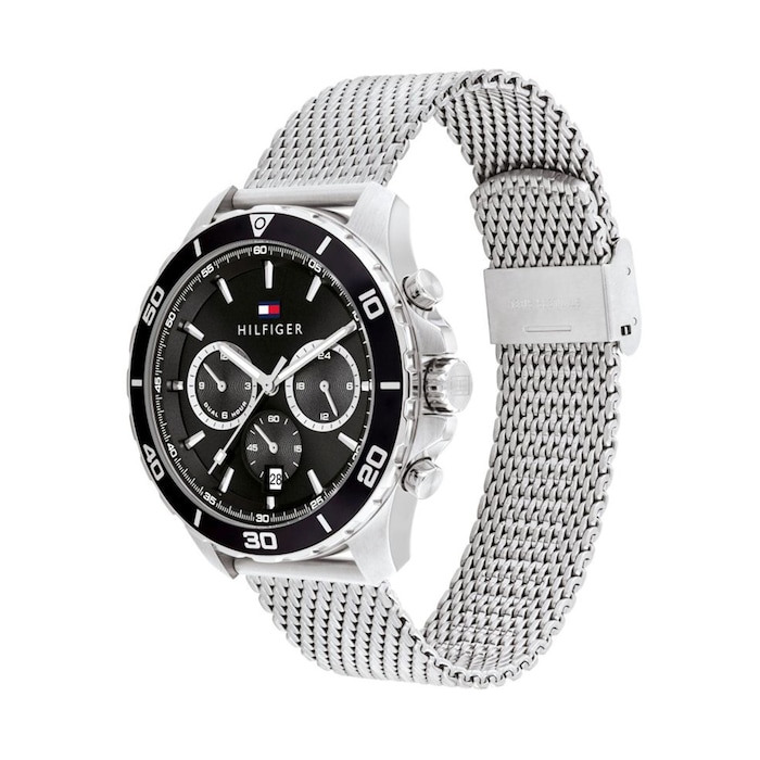 Tommy Hilfiger 43mm Mens Watch Black