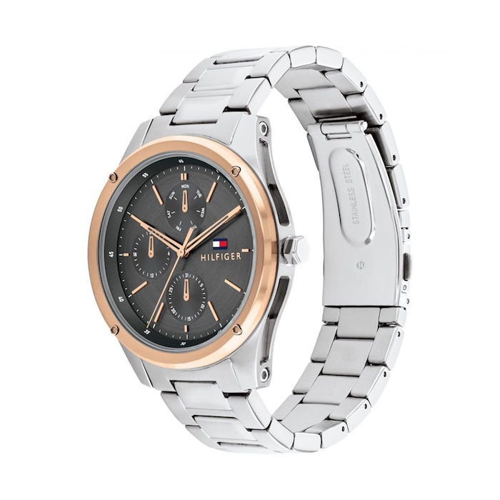 Tommy Hilfiger 43.5mm Mens Watch Grey