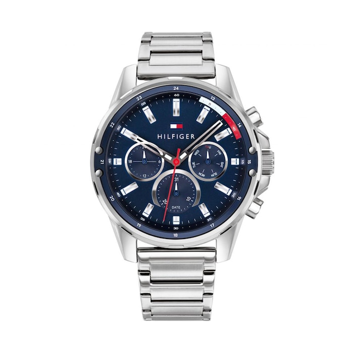 Tommy Hilfiger 45mm Mens Watch Blue