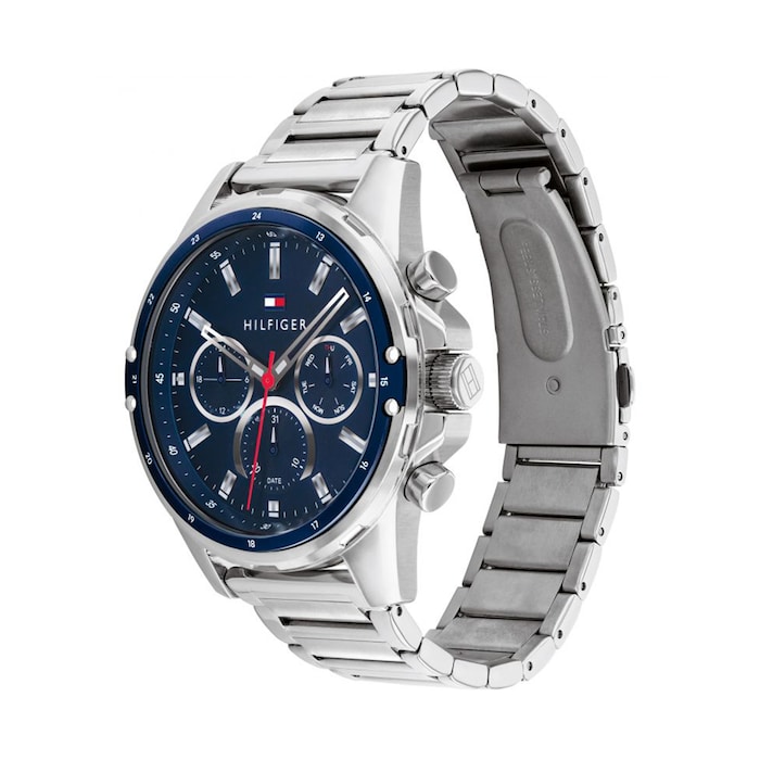 Tommy Hilfiger 45mm Mens Watch Blue