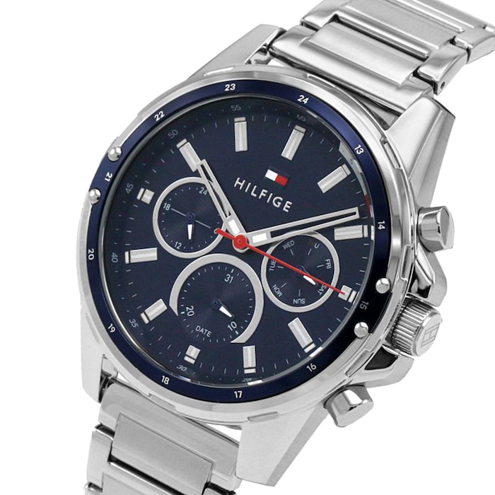 Tommy Hilfiger 45mm Mens Watch Blue