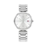Tommy Hilfiger 34mm Ladies Watch Silver