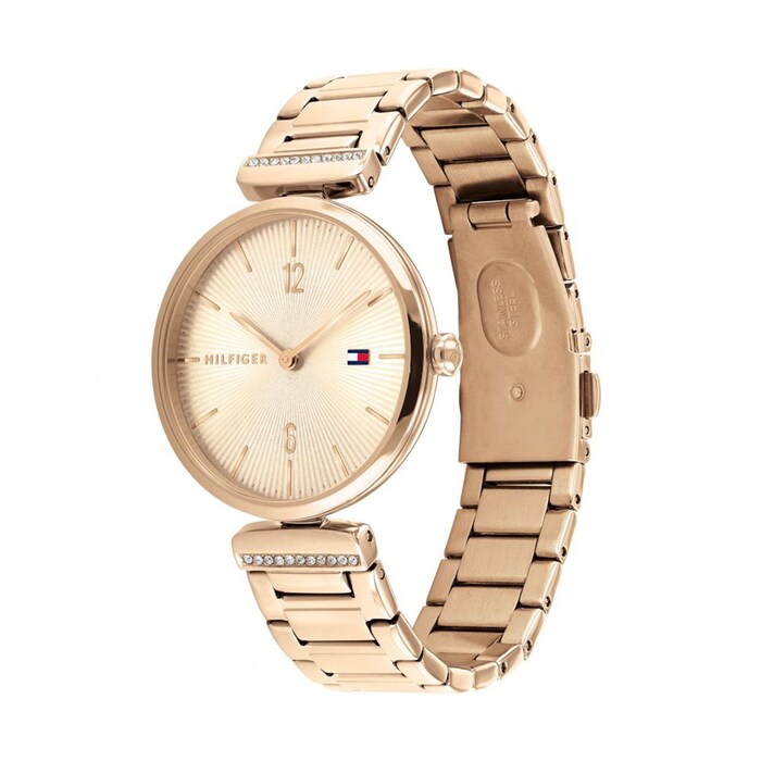 Tommy Hilfiger 34mm Ladies Watch Rose Gold