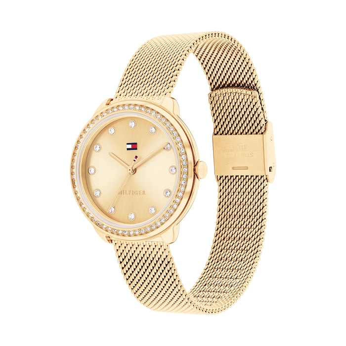Tommy Hilfiger 32mm Ladies Watch Gold